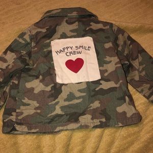 Baby Girl Camo Jacket